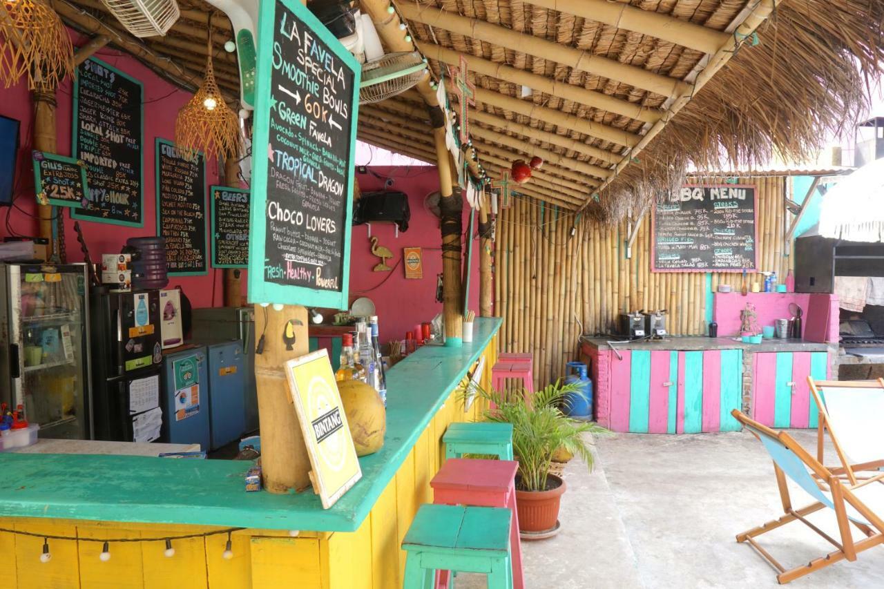 Auberge de jeunesse La Favela à Gili Trawangan Extérieur photo